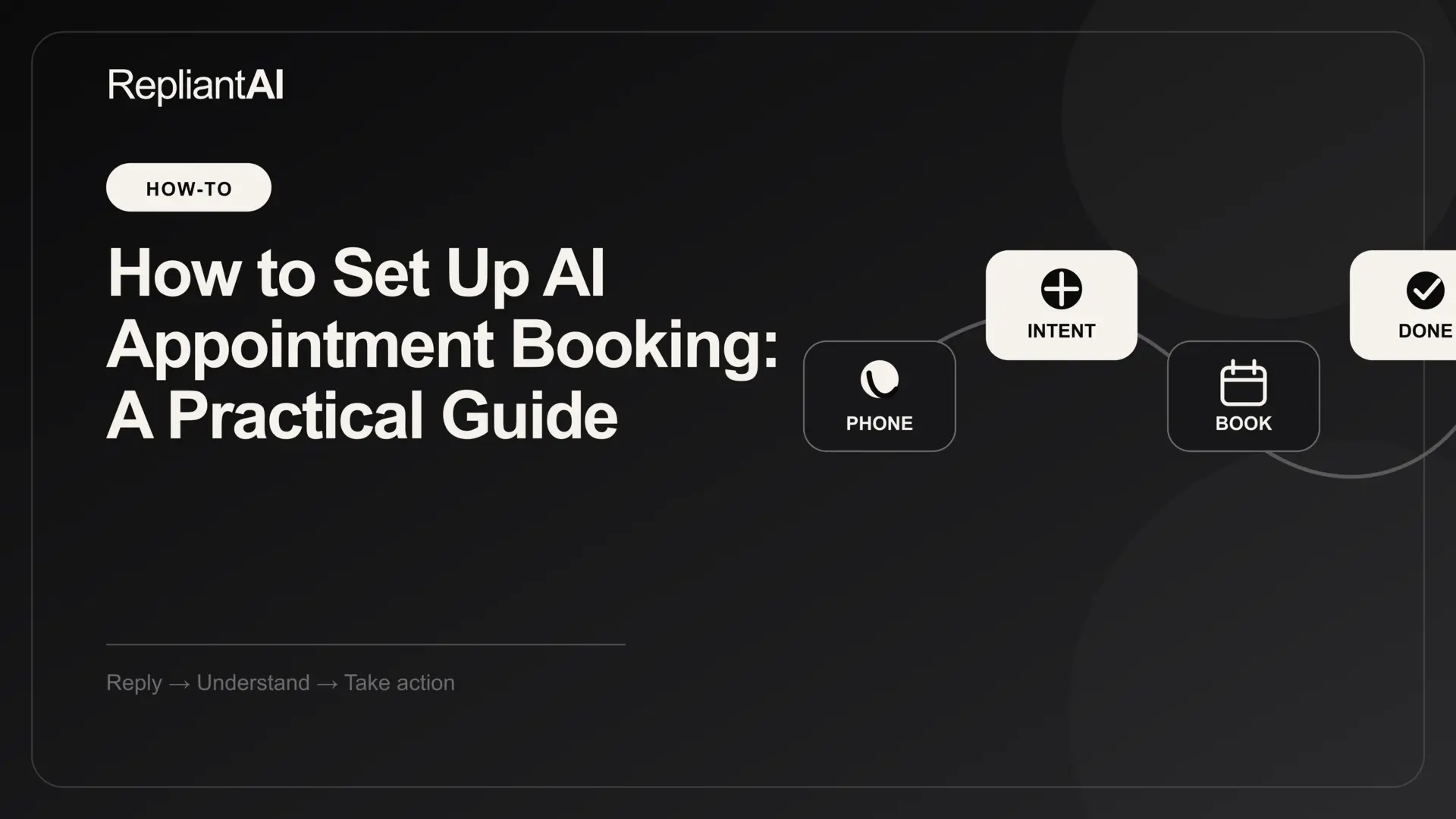 AI appointment booking — RepliantAI